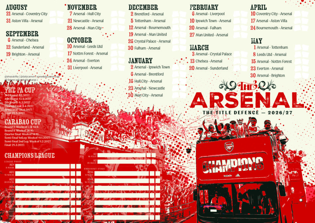 Trophy parade inspired fixtures wallchart printable