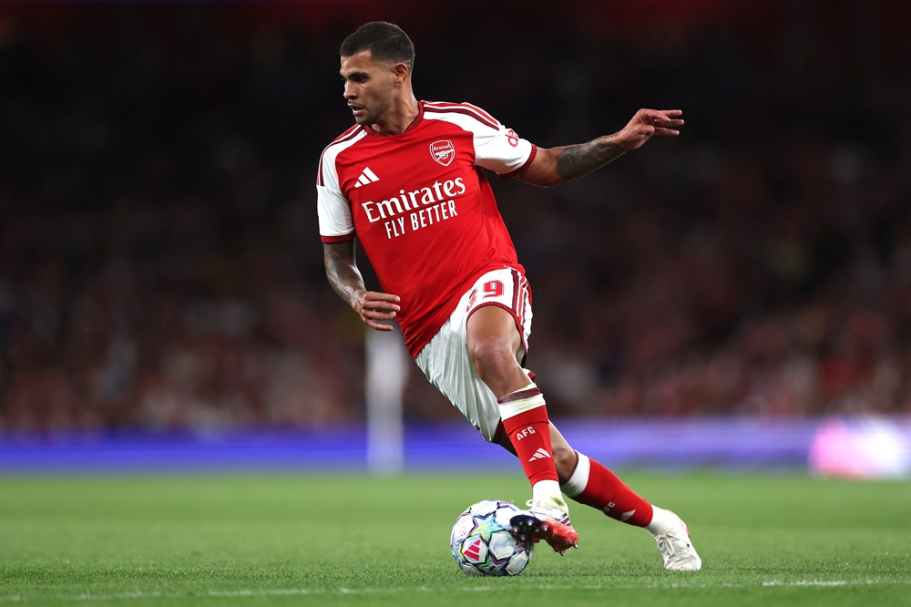 Bruno Guimaraes shares message for fans after Arsenal debut 5 Bruno Guimaraes of Arsenal during the pre-season friendly match between Arsenal FC and Como Calcio at Emirates Stadium on August 12, 2026 in London, England. (Photo by Alex Pantling/Getty Images)