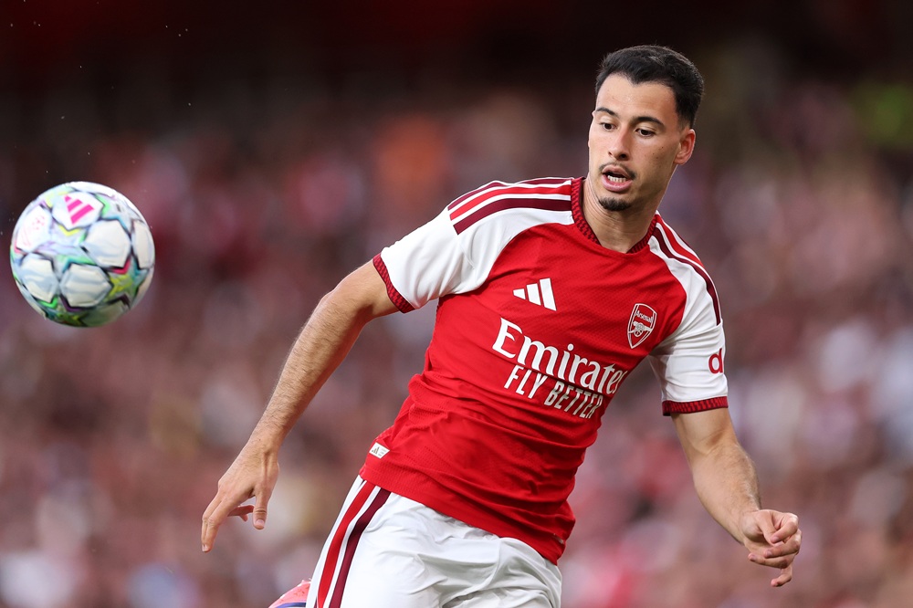 Arsenal look to include sell-on clause in club-record sale 2 Gabriel Martinelli of Arsenal during the pre-season friendly match between Arsenal FC and Como Calcio at Emirates Stadium on August 12, 2026 in London, England. (Photo by Alex Pantling/Getty Images)