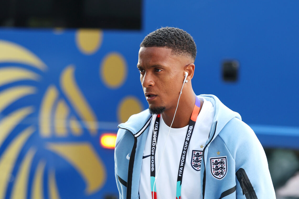 Arsenal target faces £60m transfer hurdle 1 ATLANTA, GEORGIA - JULY 01: Ezri Konsa #2 of England arrives at the stadium before the FIFA World Cup 2026 Round Of 32 match between England and Co...
