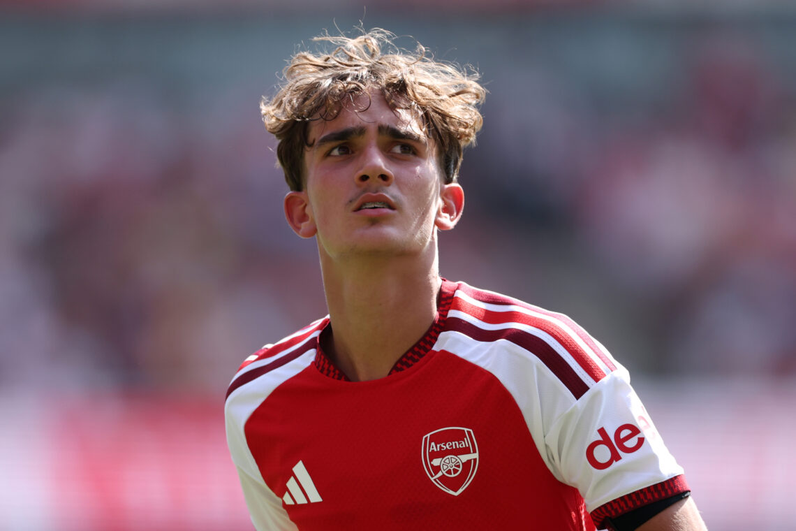 LONDON, ENGLAND - AUGUST 09: Max Dowman of Arsenal during the pre-season friendly match between Arsenal FC and Borussia Dortmund at Emirates Stadiu...