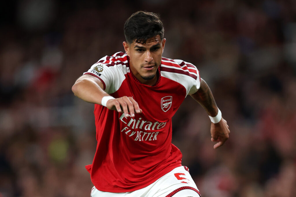 Piero Hincapie confirms injury rumours 4 LONDON, ENGLAND - AUGUST 21: Piero Hincapie of Arsenal during the Premier League 2026/27 match between Arsenal FC and Coventry City at Emirates Stadium on August 21, 2026 in London, England. (Photo by Justin Setterfield/Getty Images)