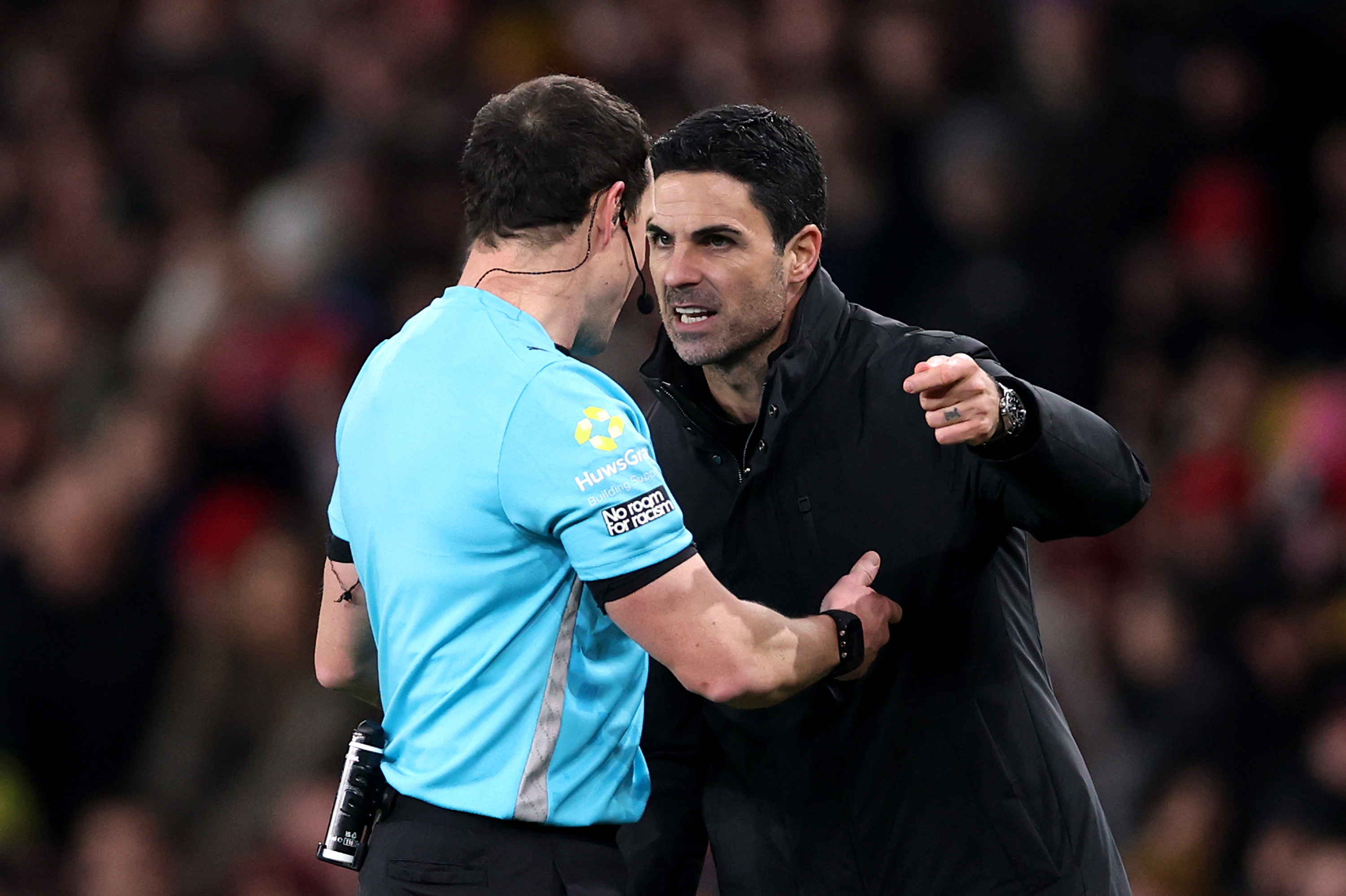 Arteta confirms Arsenal Pro Ref meeting