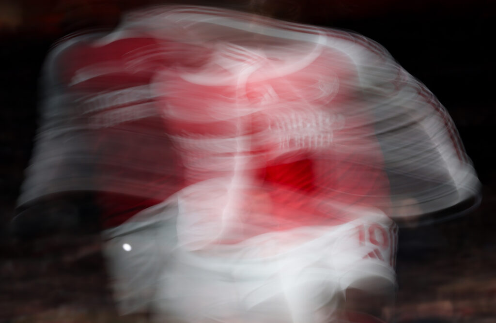 LONDON, ENGLAND - DECEMBER 03: Eberechi Eze of Arsenal in action during the Premier League match between Arsenal and Brentford at Emirates Stadium on December 03, 2025 in London, England. (Photo by Richard Heathcote/Getty Images)