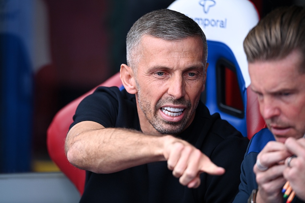Gary O'Neil, Manager of Ipswich Town, looks on before the Premier League 2026/27 match between Crystal Palace FC and Ipswich Town at Selhurst Park on September 12, 2026 in London, England. (Photo by Ben Roberts Photo/Getty Images)