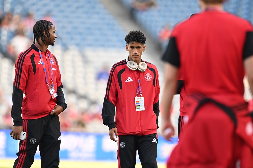 Arsenal-linked talent requests Manchester United contract termination 1 JJ Gabriel of Manchester United is pictured before the pre-season friendly match between Leeds United and Manchester United at Croke Park on August...