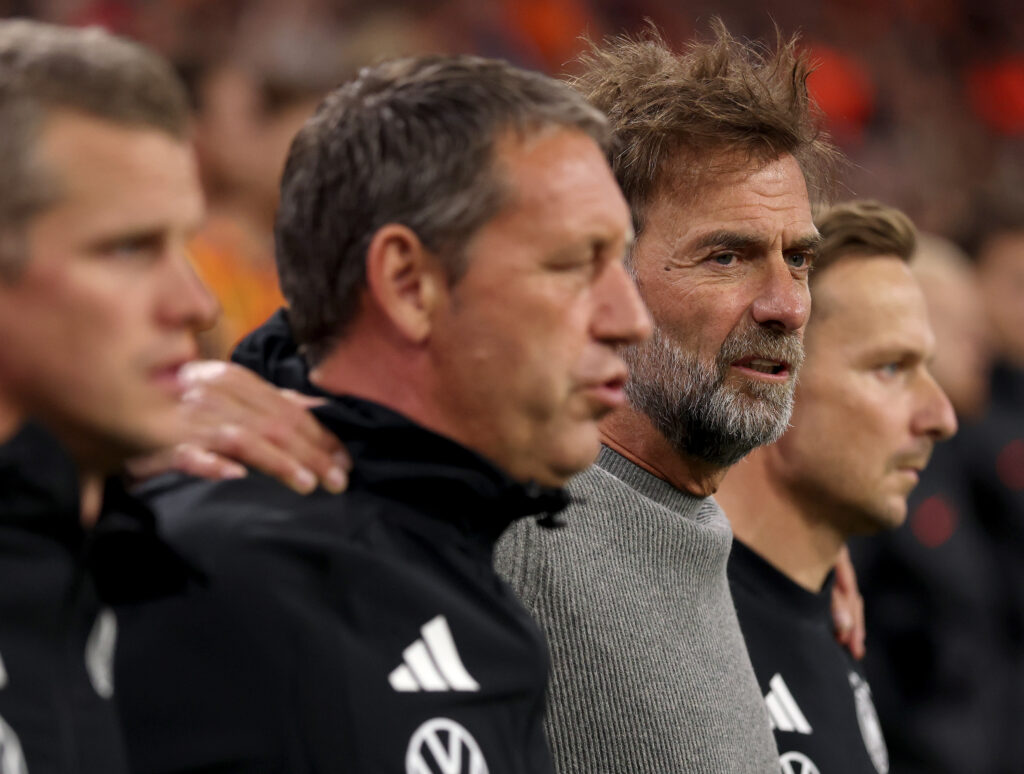 Arsenal star takes aim at Havertz-less Germany 3 AMSTERDAM, NETHERLANDS - SEPTEMBER 24: Juergen Klopp, Head Coach of Germany, looks on before the UEFA Nations League 2026/27 group phase match between Netherlands and Germany at Johan Cruijff Arena on September 24, 2026 in Amsterdam, Netherlands. (Photo by Lars Baron/Getty Images)