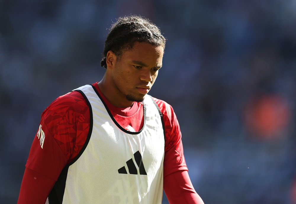 Arsenal monitoring Liverpool winger for transfer 4 Rio Ngumoha of Liverpool warms up before the Premier League 2026/27 match between Newcastle United and Liverpool FC at St James' Park on August 23, 2026 in Newcastle upon Tyne, England. (Photo by George Wood/Getty Images)