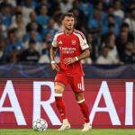 Ben White of Arsenal FC during the UEFA Champions League 2026/27 League Phase MD1 match between SSC Napoli and Arsenal FC at Stadio Diego Armando Maradona on September 09, 2026 in Naples, Italy. (Photo by Francesco Pecoraro/Getty Images)