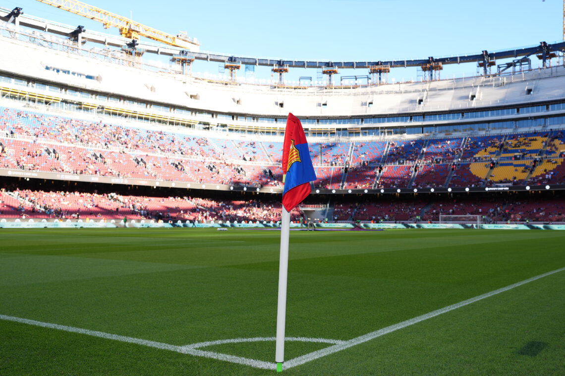 General view inside the stadium before the LaLiga EA Sports 2026/27 match between FC Barcelona and Getafe CF at Spotify Camp Nou on October 10, 202...
