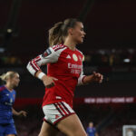 LONDON, ENGLAND - SEPTEMBER 19: Selina Cerci of Arsenal FC during the Barclays Women's Super League 2026/27 match between Arsenal FC and Manchester United at Emirates Stadium on September 19, 2026 in London, England. (Photo by Sarah Ray-Gain/Getty Images)