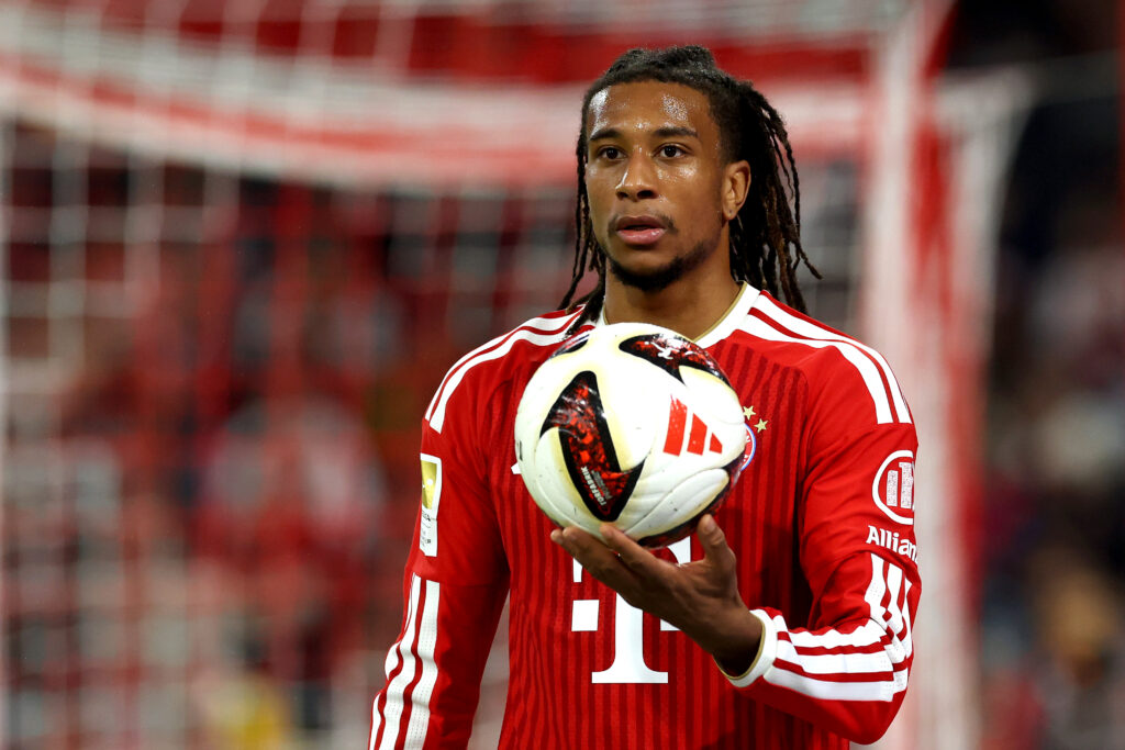 Bayern Munich deliver Arsenal warning ahead of Champions League clash 4 MUNICH, GERMANY - OCTOBER 17: Michael Olise of FC Bayern München plays with the ball during the Bundesliga 2026/27 match between FC Bayern München and RB Leipzig at Allianz Arena on October 17, 2026 in Munich, Germany. (Photo by Alexander Hassenstein/Getty Images)