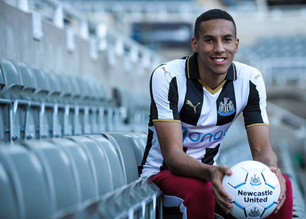 Isaac Hayden with Newcastle United