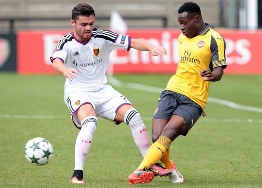 Marc Bola (pictured, right) was defensively solid as usual against Basel's u19 side - not a lot of attacks came down his side of the pitch. | (Picture source: NurPhoto / Getty Images)