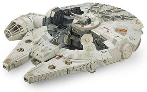 The best Christmas present ever- The Millennium Falcon