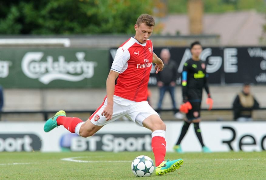 Krystian Bielik, who is heavily tipped to feature in some capacity for the senior side next term, continued to impress in central defence with a decent job. (Photo by David Price / Getty Images)