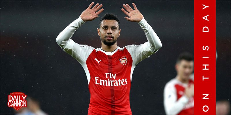 On this day Arsenal Francis Coquelin