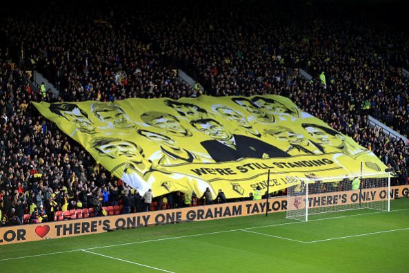 Watford tribute for Graham Taylor