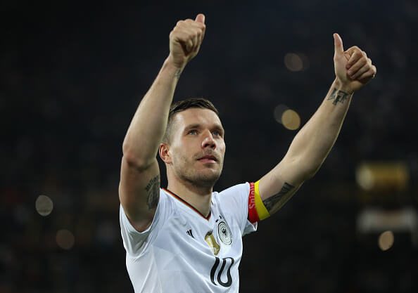 Lukas Podolski Looking For New Club Contract Won T Be Renewed [ 417 x 594 Pixel ]