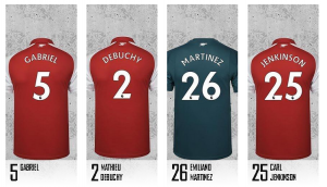 Arsenal 201718 shirts club shop3