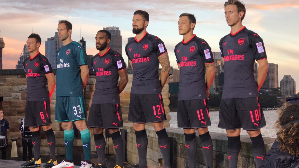 Arsenal reveal new PUMA third kit for 