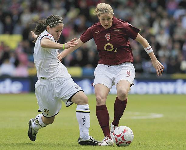 Kelly Smith Arsenal Women in 2006