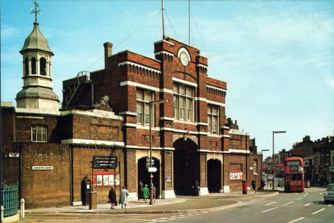 entrance Woolwich Arsenal c.1960