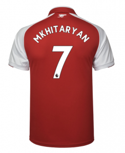 mkhitaryan arsenal shirt number