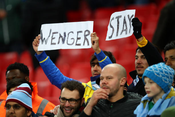 wenger stay fans