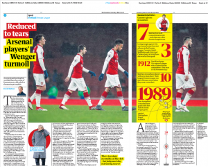 Guardian Sport Wenger Times up 3 march 2018 2