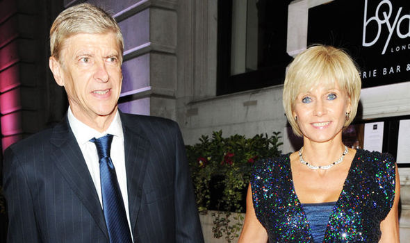 wenger and wife