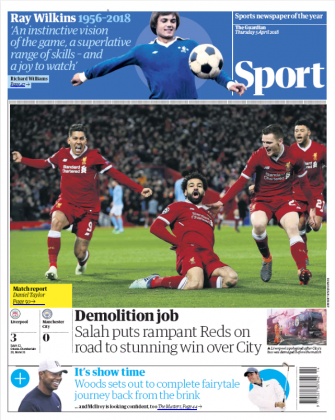 guardian backpage 5 april 2018