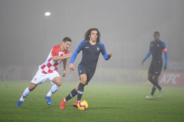 Mattéo Guendouzi made his debut with the Espoirs. Stéphane Mantey / L'Equipe
