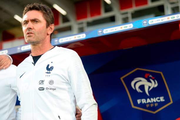French head coach Sylvain Ripoll (Photo by ROMAIN LAFABREGUE / AFP) 