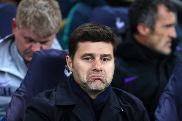 LONDON, ENGLAND - NOVEMBER 28: Mauricio Pochettino, Manager of Tottenham Hotspur looks on ahead of the UEFA Champions League Group B match between Tottenham Hotspur and FC Internazionale at Wembley Stadium on November 28, 2018 in London, United Kingdom. (Photo by Catherine Ivill/Getty Images)