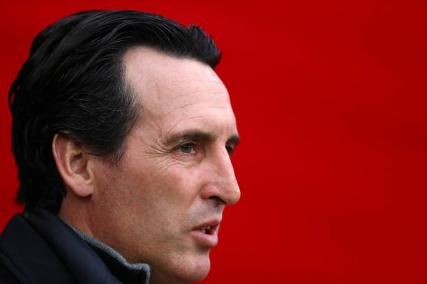 SOUTHAMPTON, ENGLAND - DECEMBER 16: Unai Emery manager / head coach of Arsenal during the Premier League match between Southampton FC and Arsenal FC at St Mary's Stadium on December 16, 2018 in Southampton, United Kingdom. (Photo by Catherine Ivill/Getty Images)