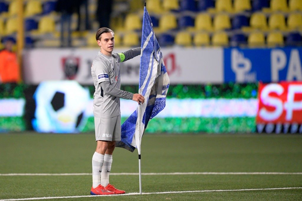 Genk's Leandro Trossard pictured after the soccer match between STVV Sint-Truiden and KRC Racing Genk, Friday 18 January 2019 in Sint-Truiden, on the 22nd day of the 'Jupiler Pro League' Belgian soccer championship season 2018-2019. (Photo by YORICK JANSENS/AFP/Getty Images)