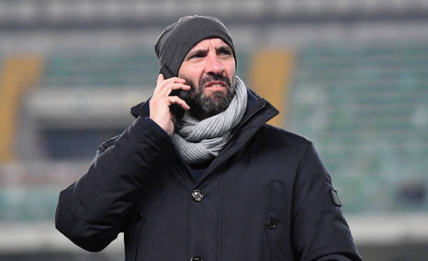 VERONA, ITALY - FEBRUARY 08: Former AS Roma sporting director Ramon Rodriguez Monchi looks on before the Serie A match between Chievo Verona and AS Roma at Stadio Marc'Antonio Bentegodi on February 8, 2019, in Verona, Italy. (Photo by Alessandro Sabattini/Getty Images)
