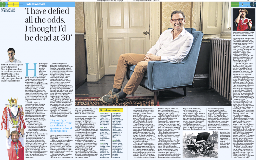 The Daily Telegraph 1st April 2019