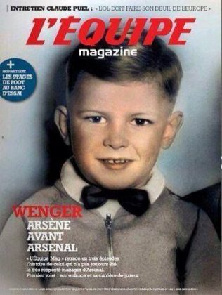 wenger as a kid lequipe