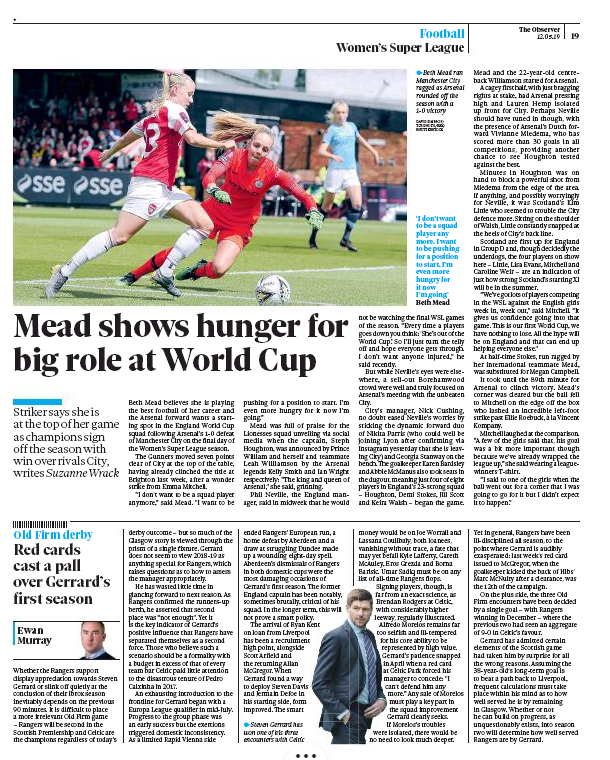 The Observer 12 May 2019