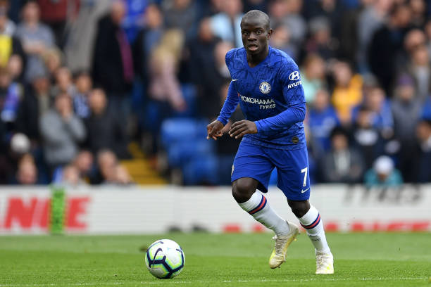 LONDON, ENGLAND - MAY 05: Ngolo Kante of Chelsea during the Premier League match between Chelsea FC and Watford FC at Stamford Bridge on May 05, 2019 in London, United Kingdom. (Photo by Justin Setterfield/Getty Images)