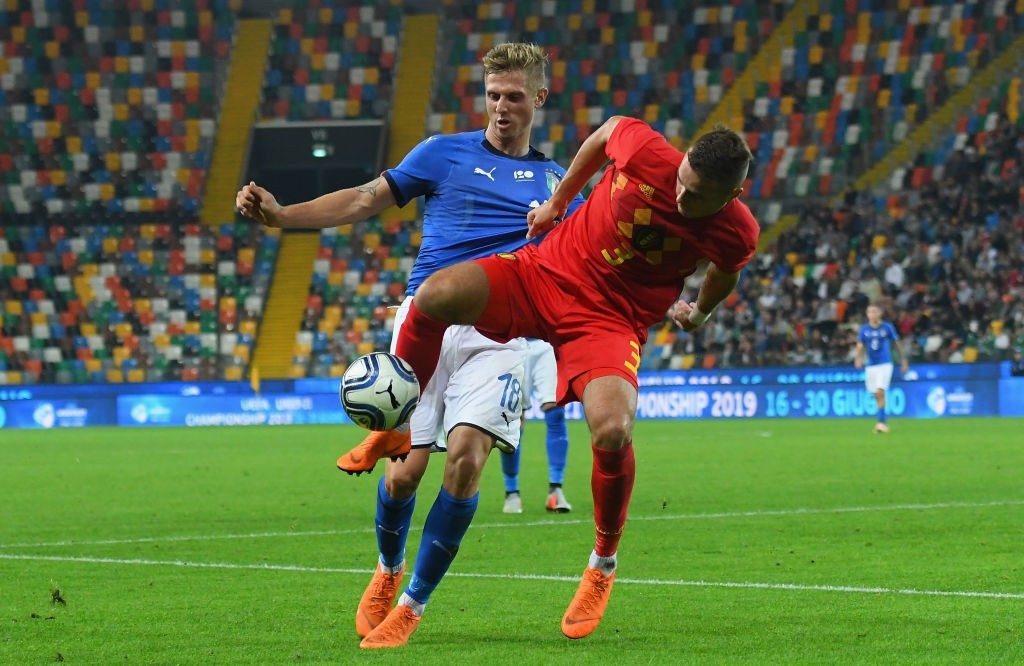 Italy U21 v Belgium U21 International Friendly 1561631076