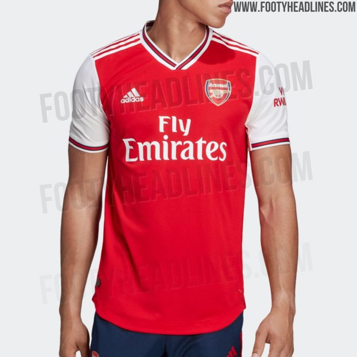arsenal home jersey 2019