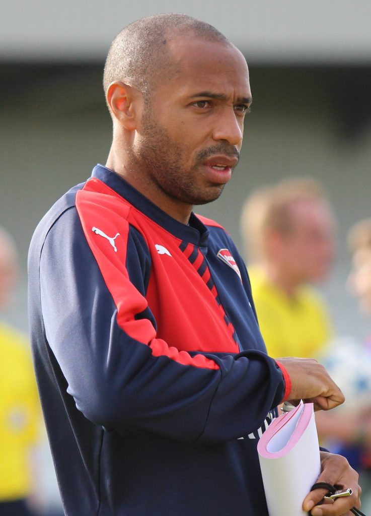 Thierry Henry Arsenal U19s Vs Olympiacos cropped