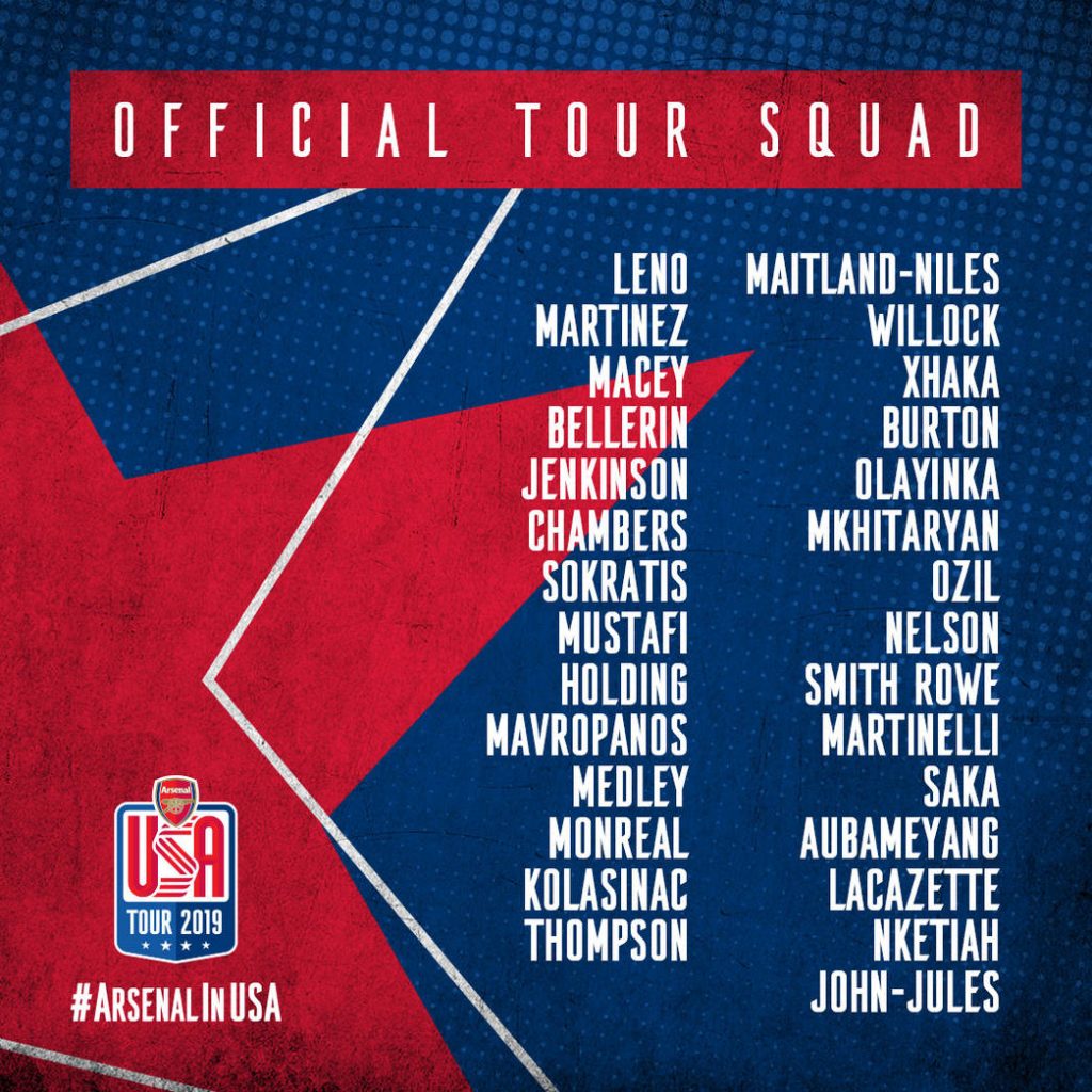 USA2019 Squad