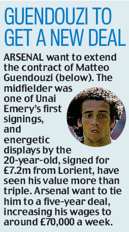 190821 daily mail guendouzi new deal