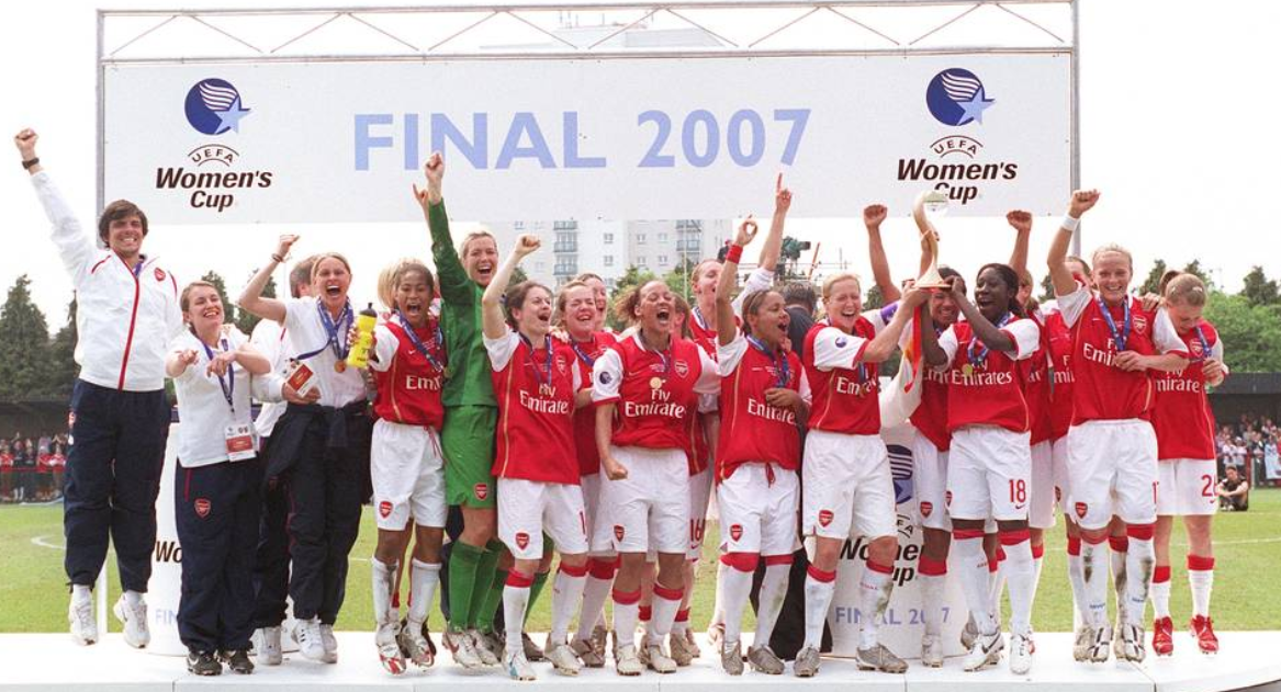 arsenal win uefa womens cup