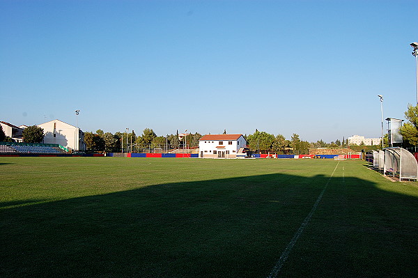 Stadium Lako, Novigrad, the venue of Arsenal's first match (Photo via Sebastian Kölbl)