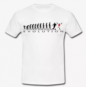Arsenal evolution - get your tshirt here